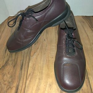 Solidus Luftposter Oxford Lace Up Shoes Birgit Size: 7 Brown Color.